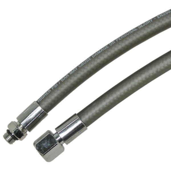 Smooth Pro Regulator Hose 3/8"M x 9/16"F 100cm Gunmetal