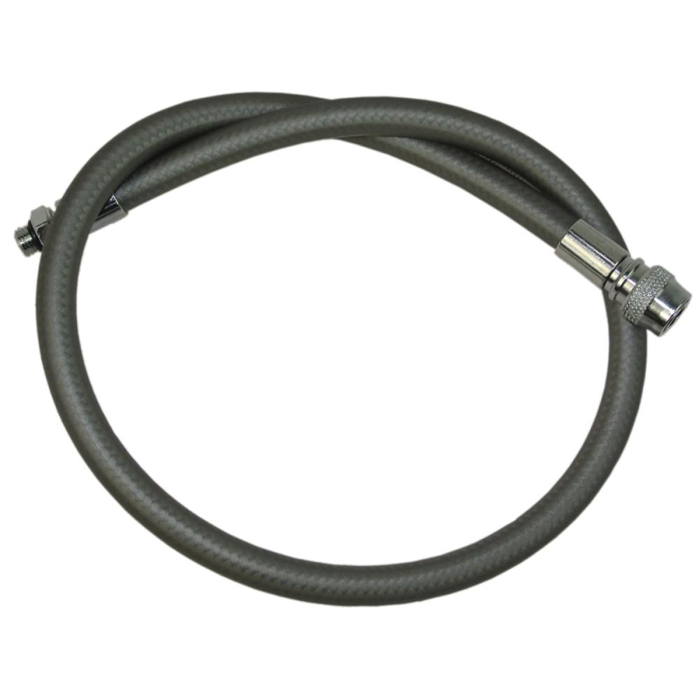 Smooth Pro Inflatorschlauch 3/8"M x QD 56cm Gunmetal