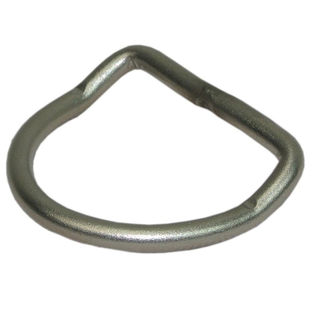 D-Ring Stainless Steel 50mm ankled