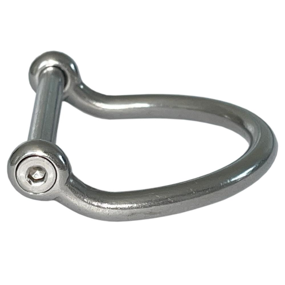 D-Ringt 50mm verschraubt gekantet ø6mm