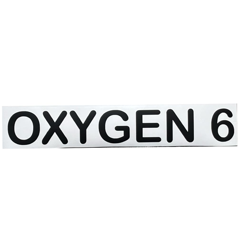 XrayScuba OXYGEN Sticker BASIC